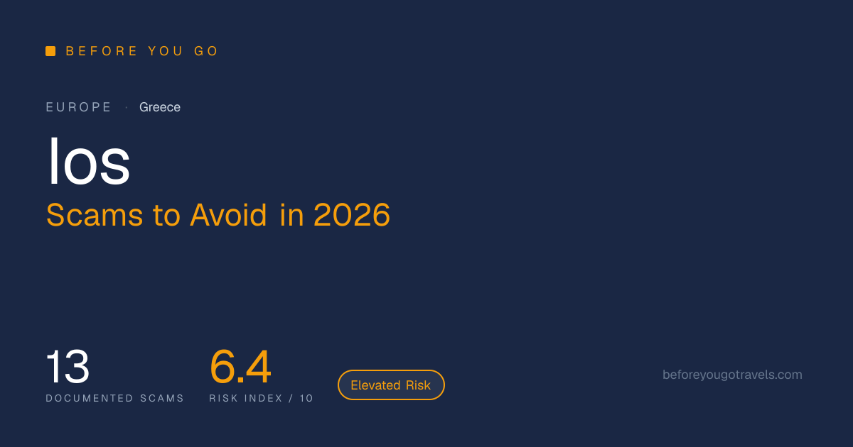 Ios Scams to Avoid in 2026: 13 Tourist Warnings (Greece)